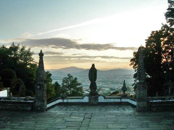 View from the Bom Jesus do Monte sanctuary