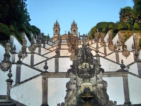 Steps at Bom Jesus do Monte sanctuary