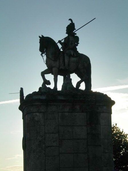 Statue at Bom Jesus do Monte sanctuary