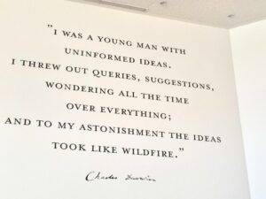 Darwin Cafe quote