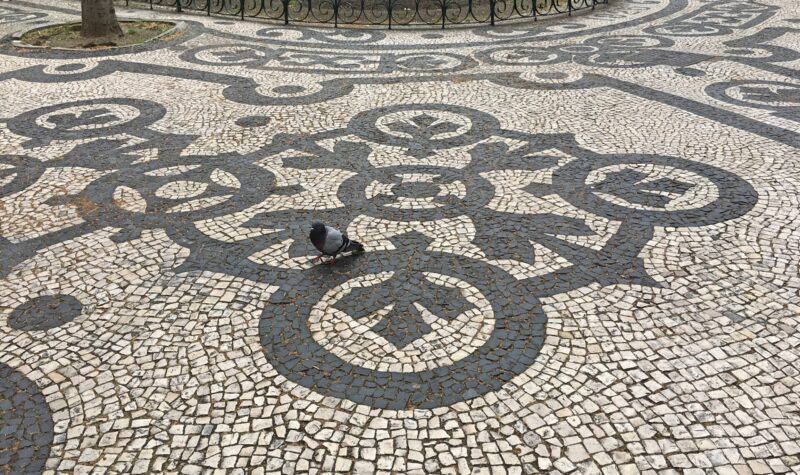 Calcada portuguesa Avenida Liberdade 2