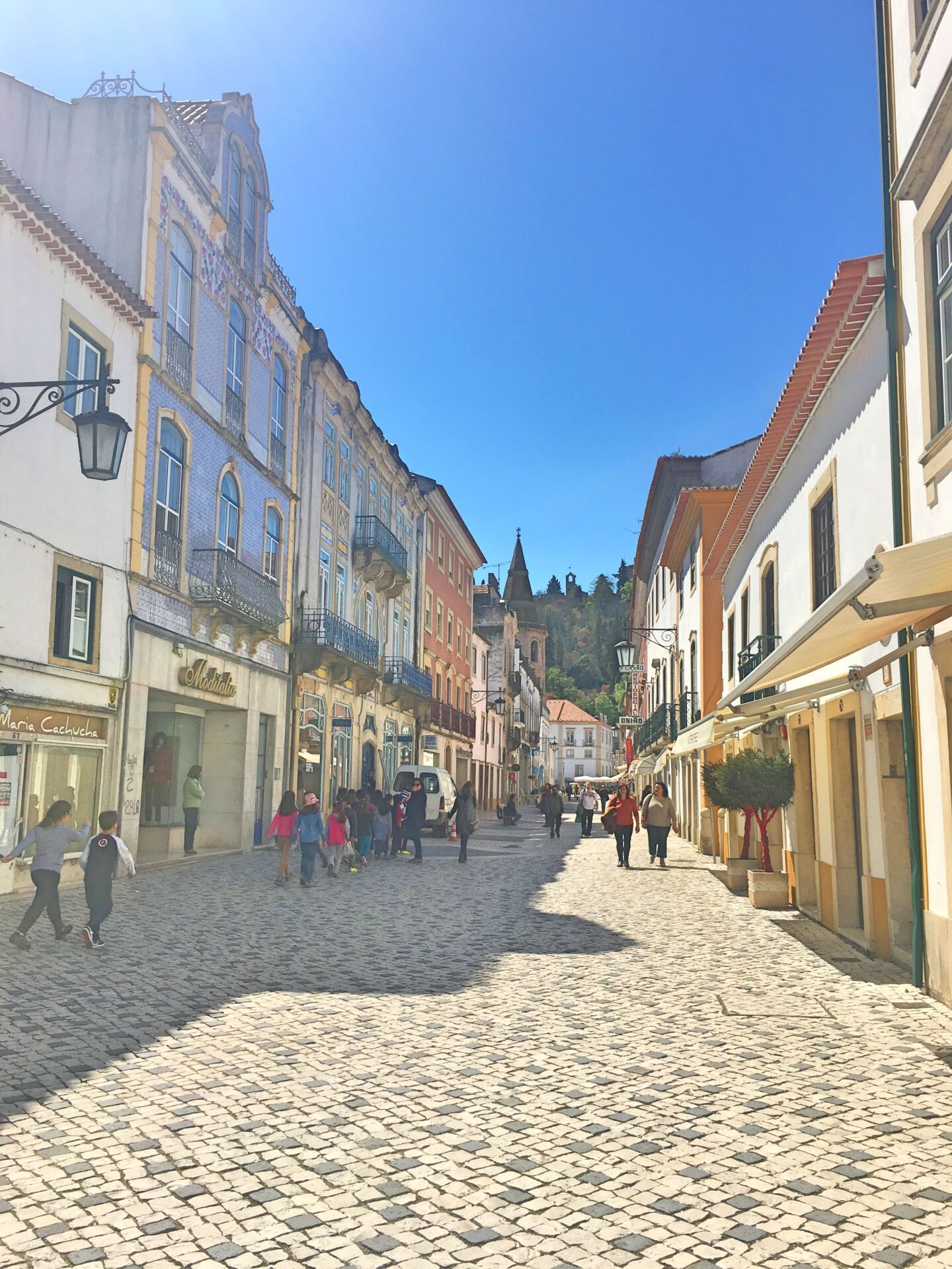 Main street in Tomar