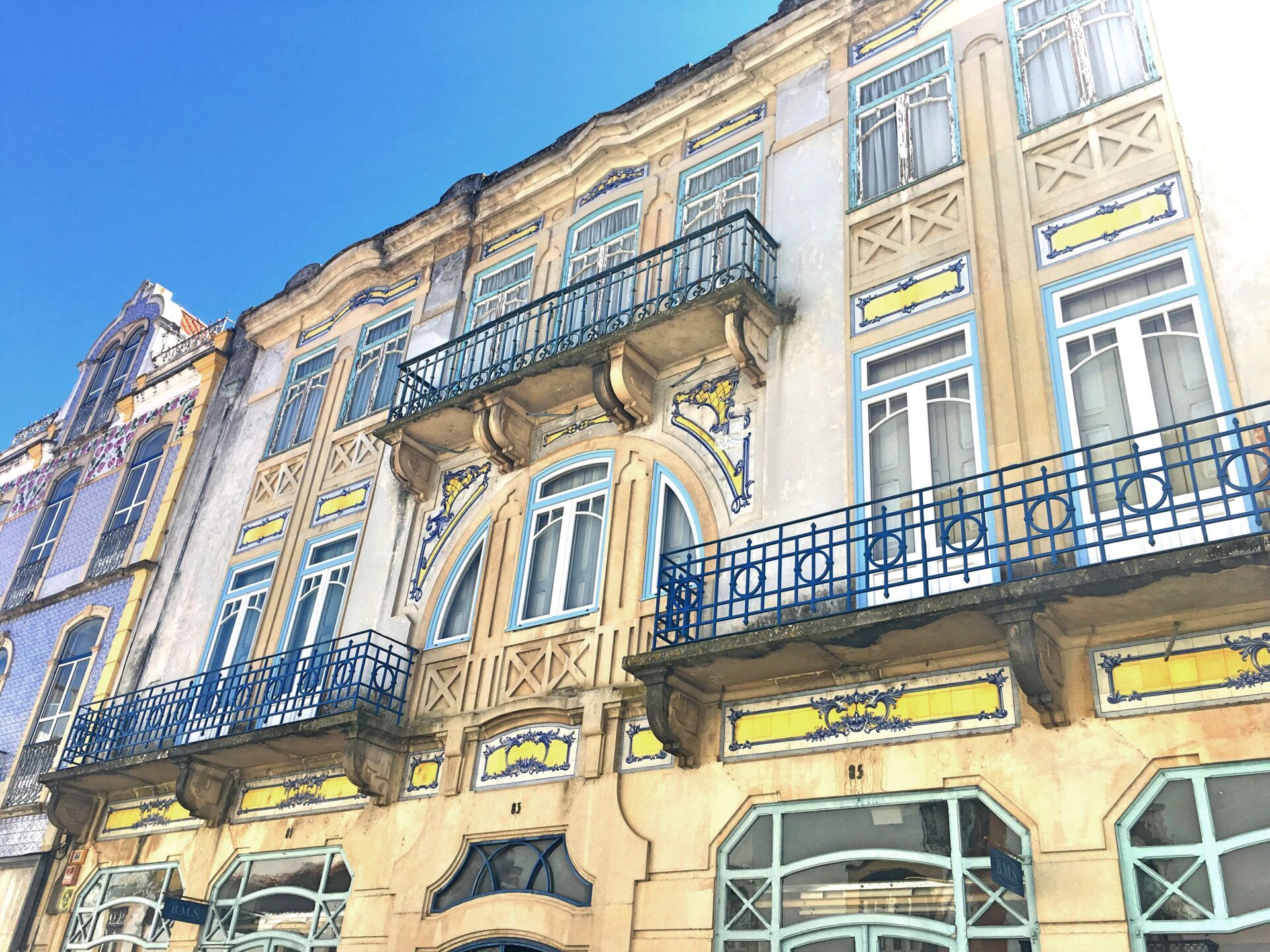 Art Deco building in Tomar