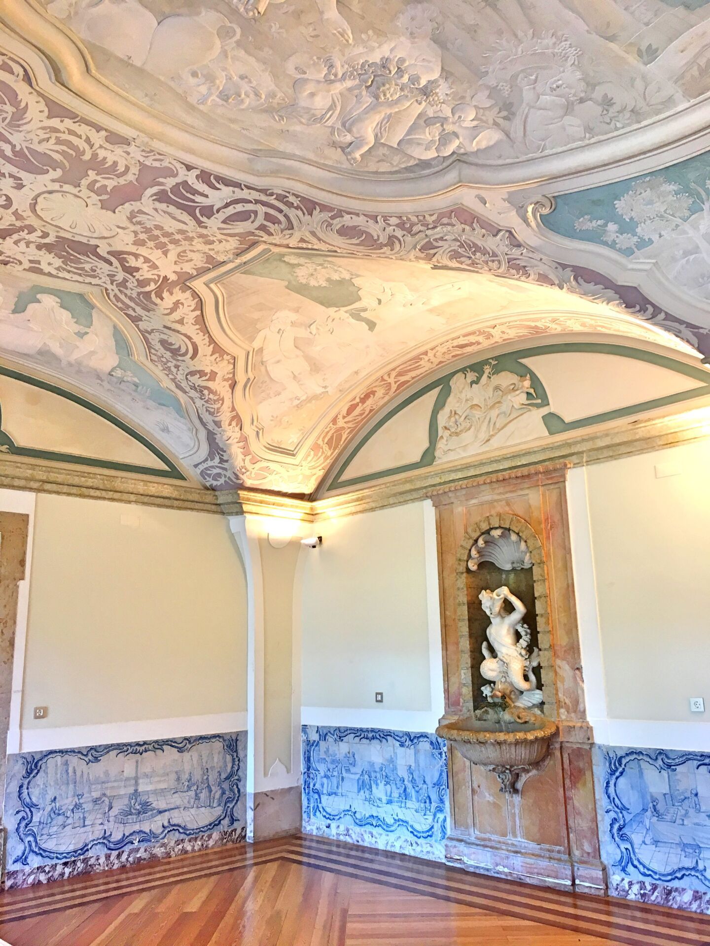 Paineis azulejos palacio Marques de Pombal