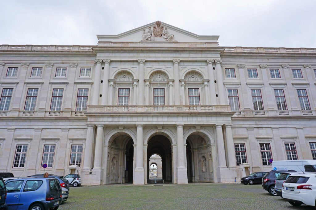 Entrance Palacio da Ajuda
