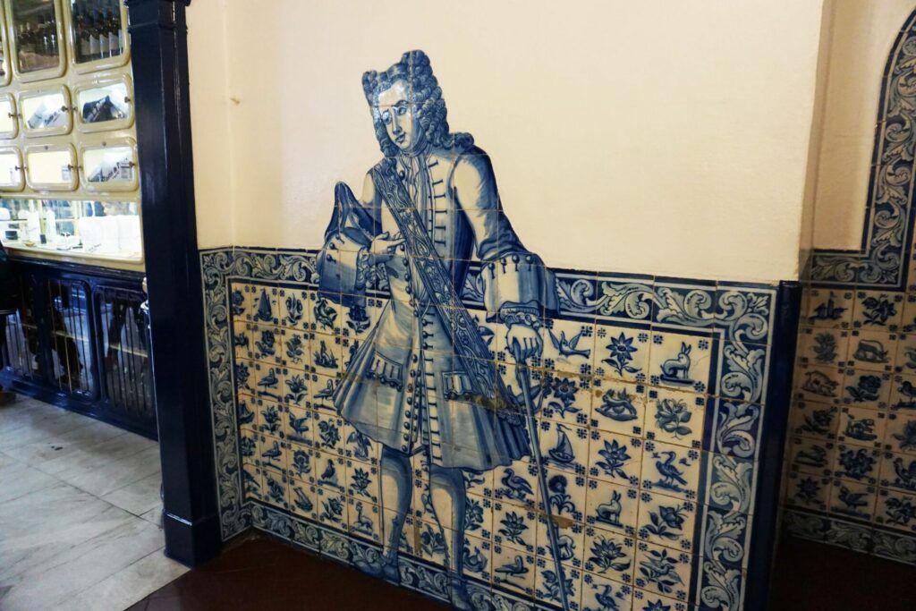 Azulejos at Pasteis de Belem