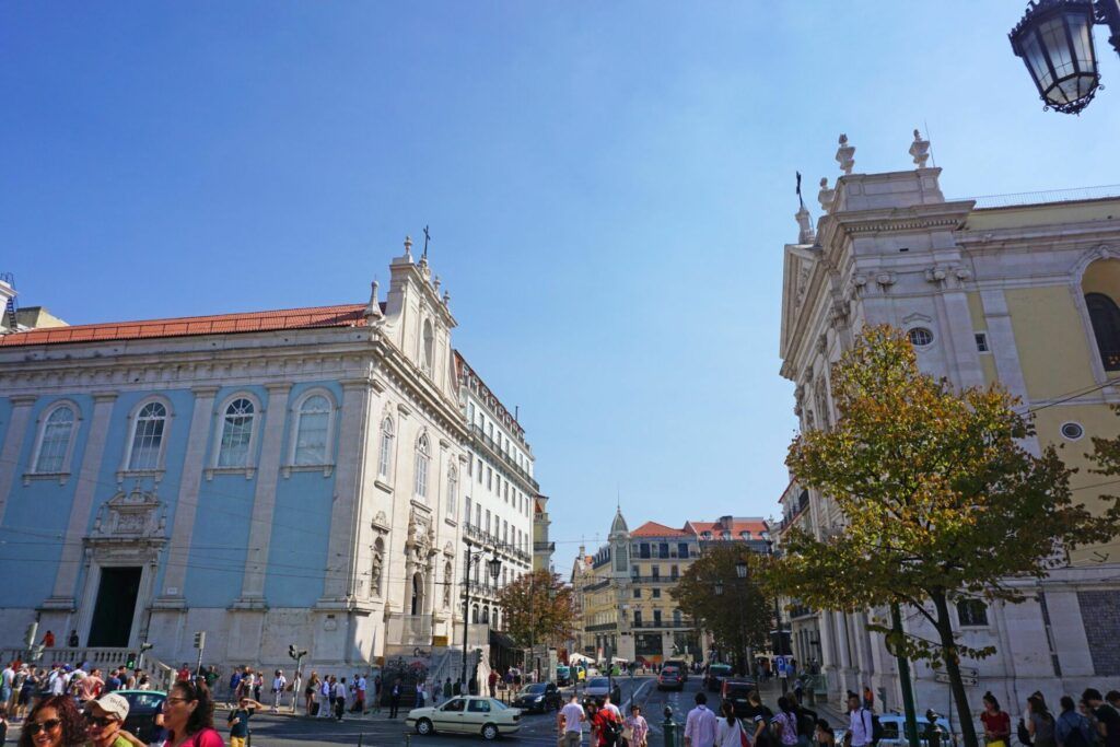 View from the Praça Luís de Camões