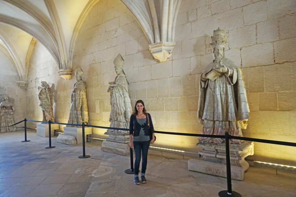 Alcobaça Monastery statues