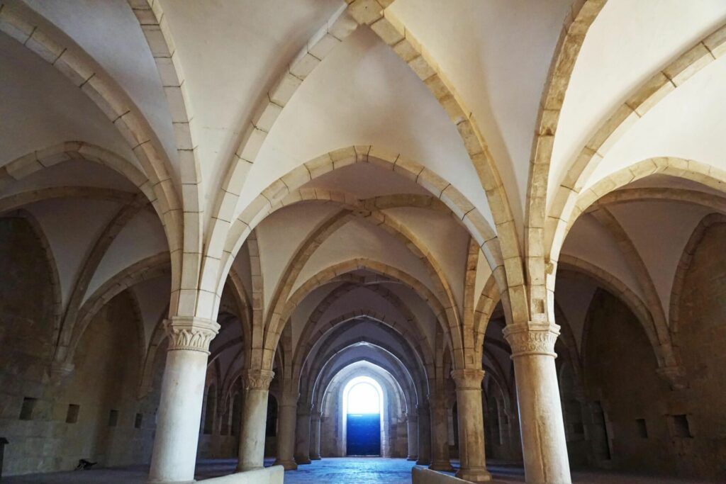 Mosteiro de Alcobaça dormitory
