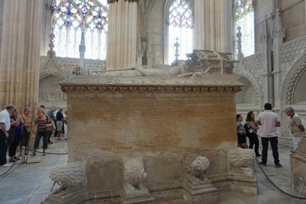 Tombs at Batalha Monastery