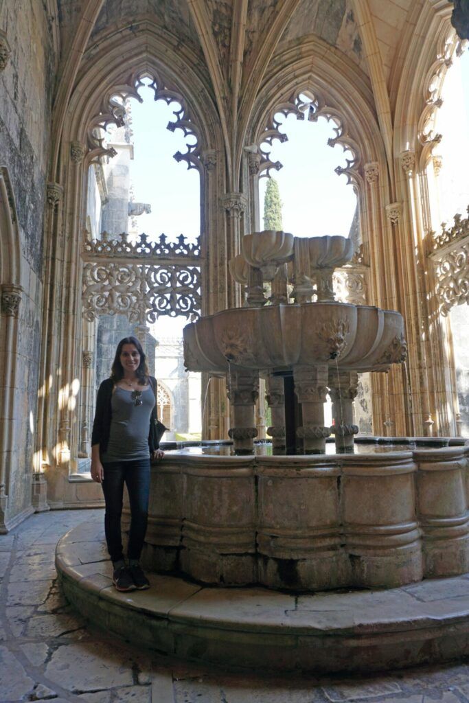 Fountain at Batalha Monastery