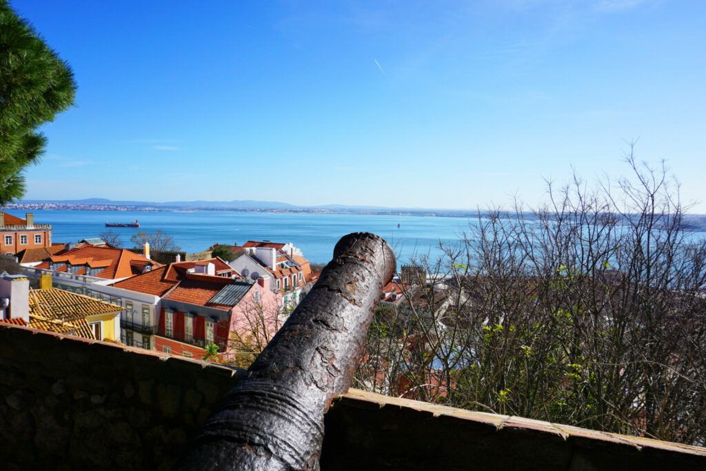 Cannons at the castle