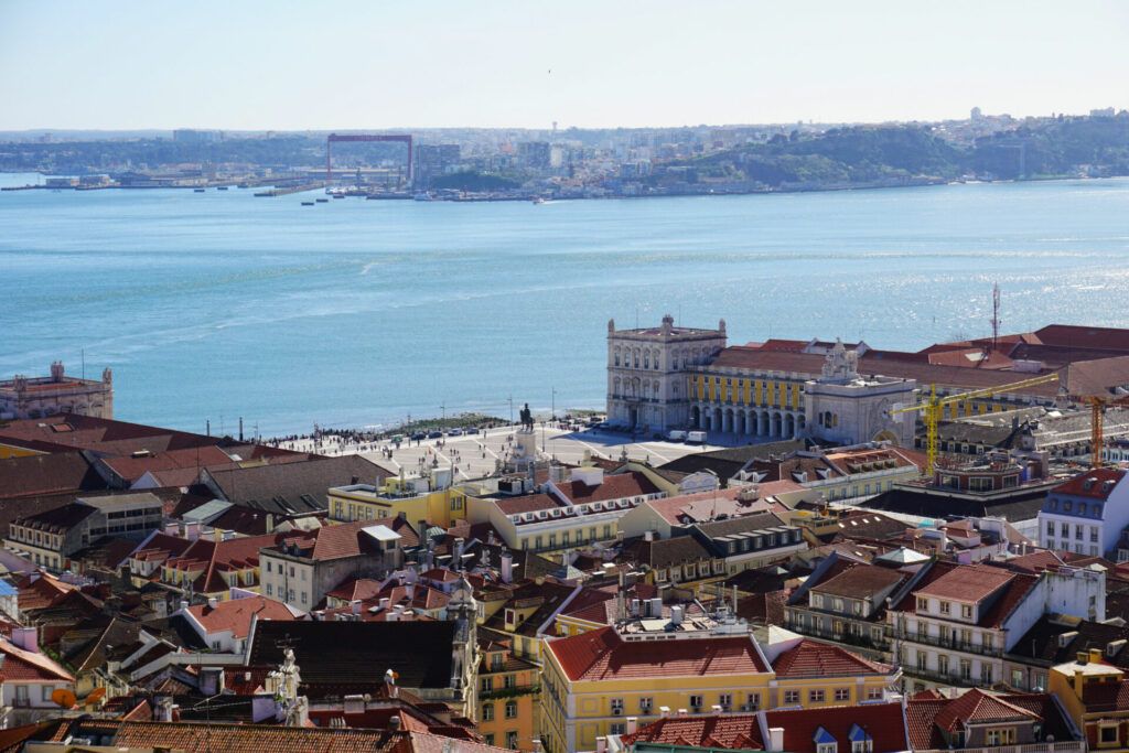 Praca do Comercio, view from above