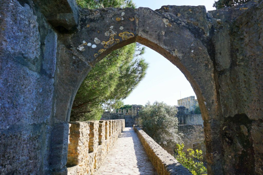 Arches at the castle