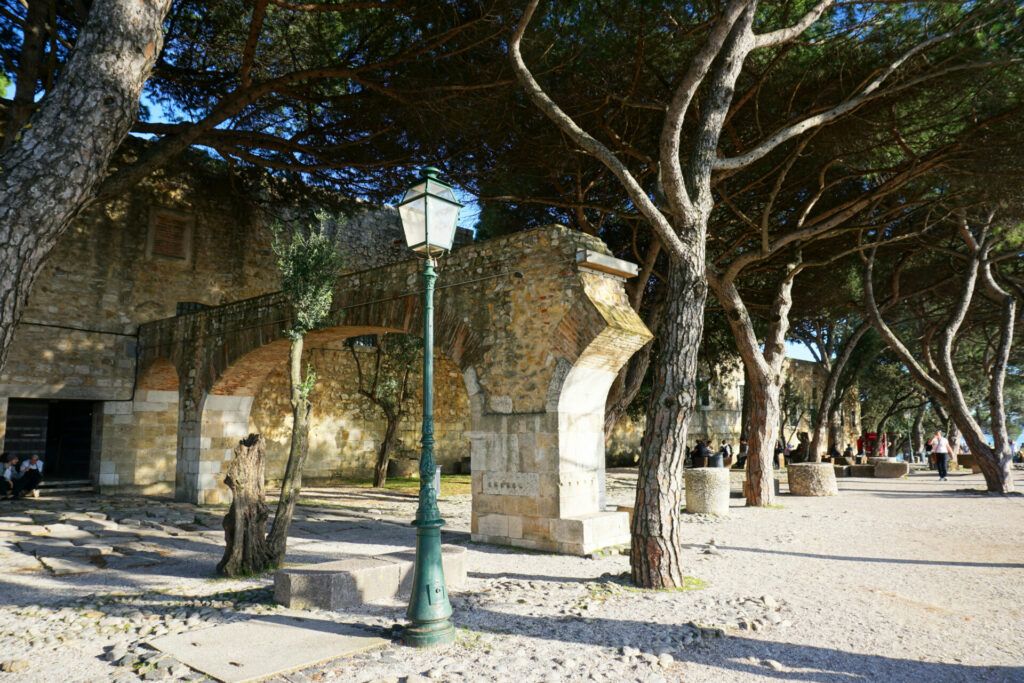 Ambiance at the Castelo de S. Jorge