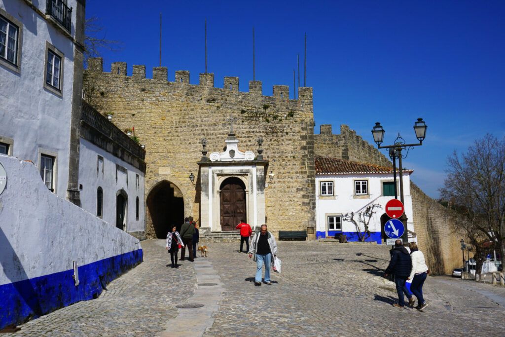 Obidos town walls