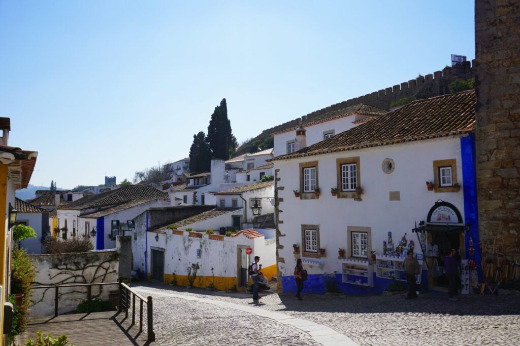 Buildings in Obidos