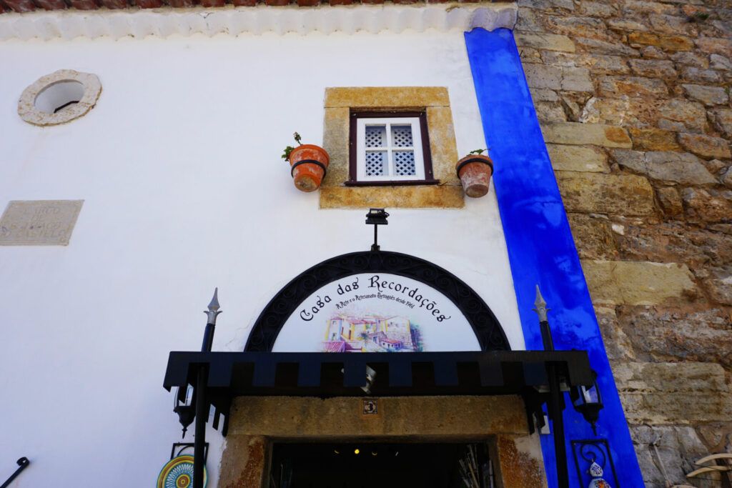 Gift shop in Obidos