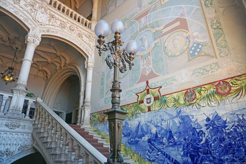 Inside Buçaco palace