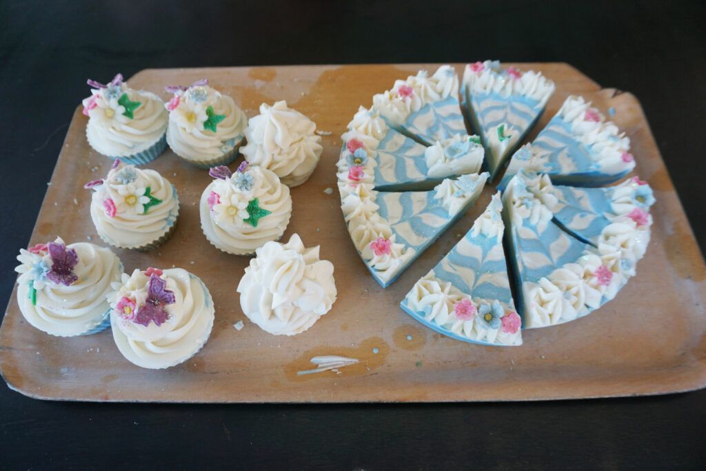 Cupcake soaps