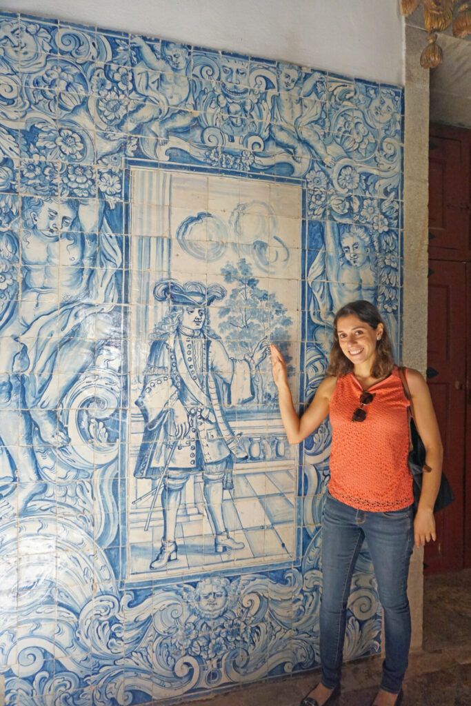 Baroque tiles at Viseu Cathedral