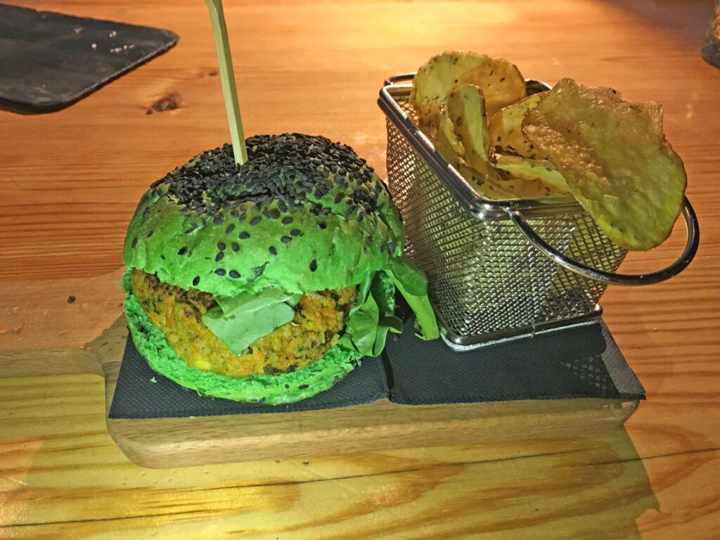 Veggie burger Topo