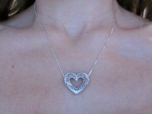 Lidia necklace silver 4