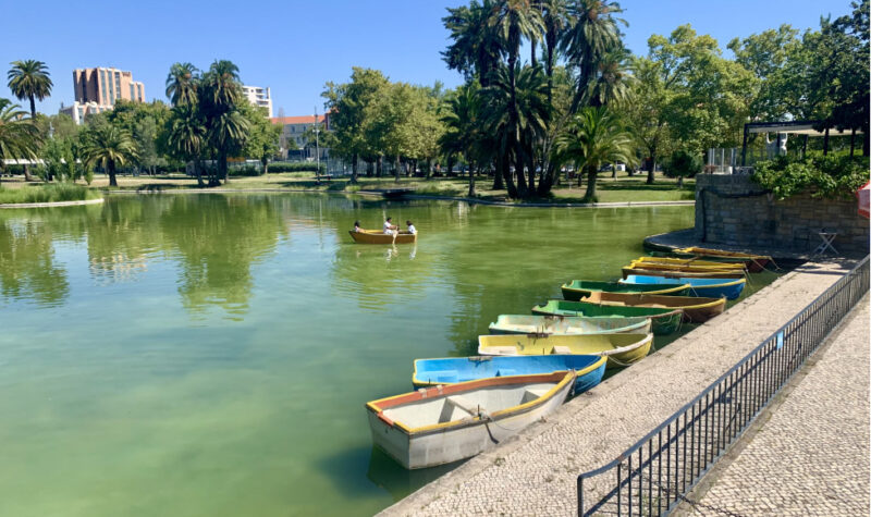 Boats in Campo Grande, Lisbon