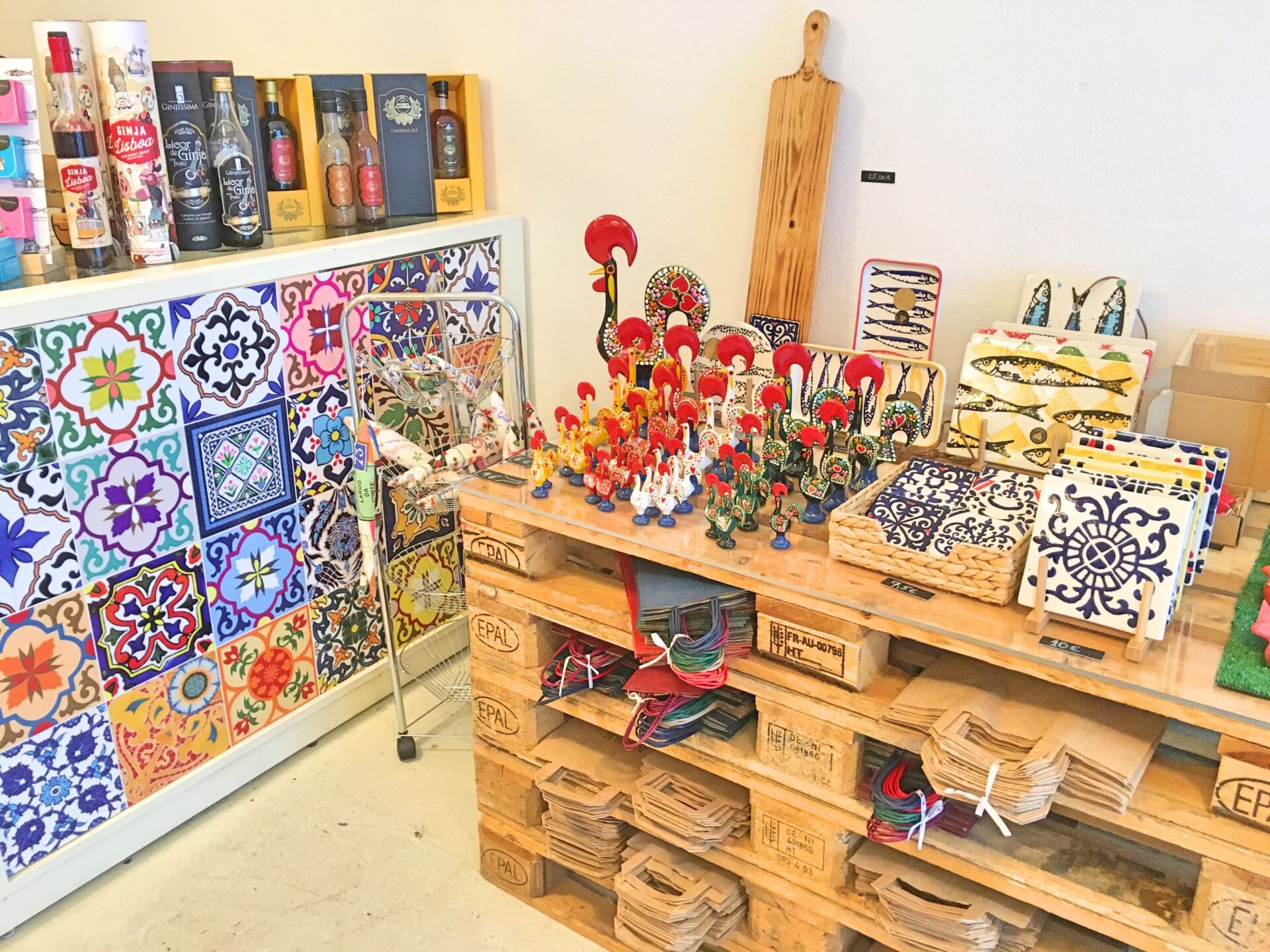 More Than Wine - tiles and souvenirs