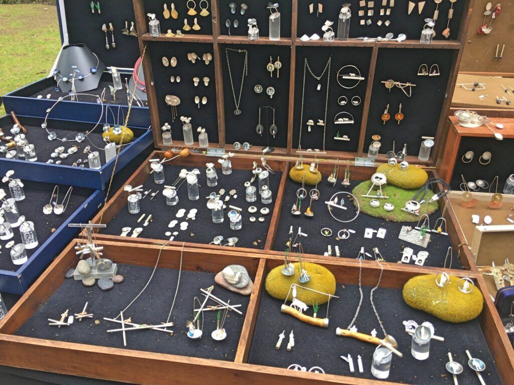 Unique jewelry at Crafts & Design