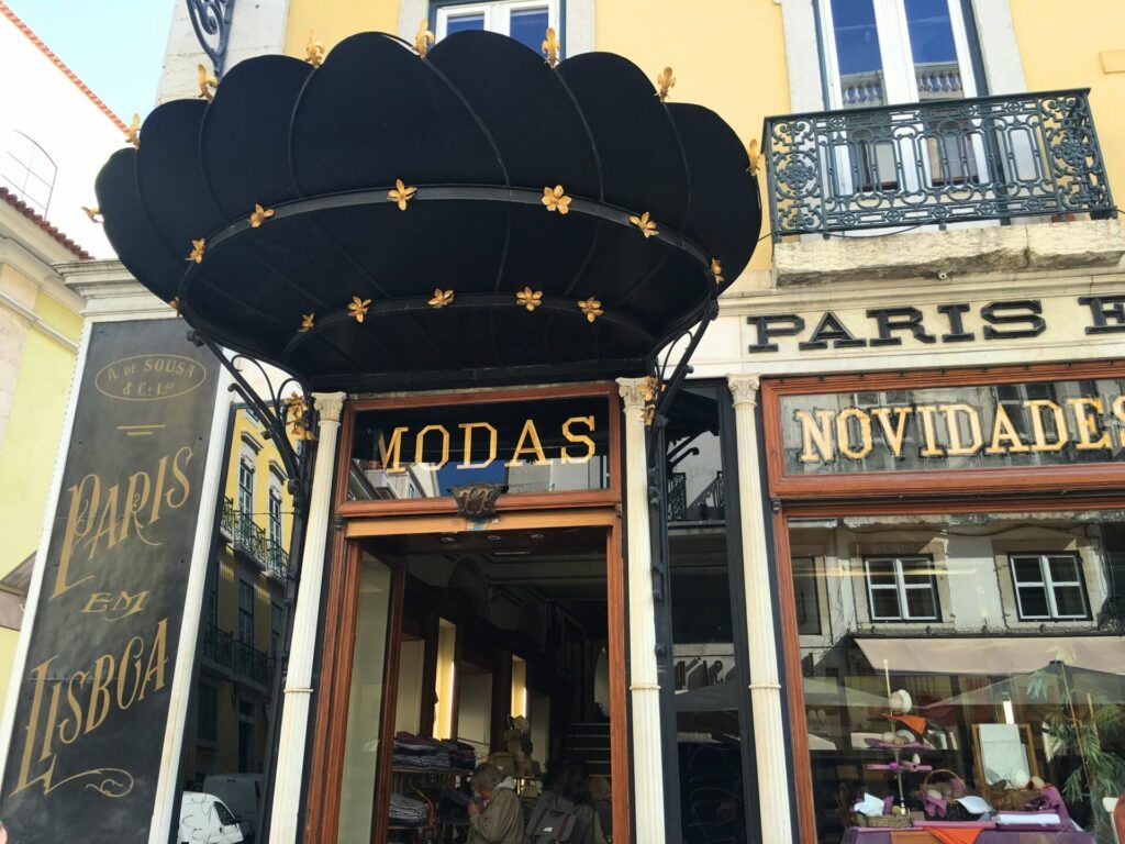Paris em Lisboa storefront
