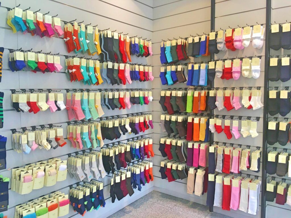 Baby socks at Pedemeia