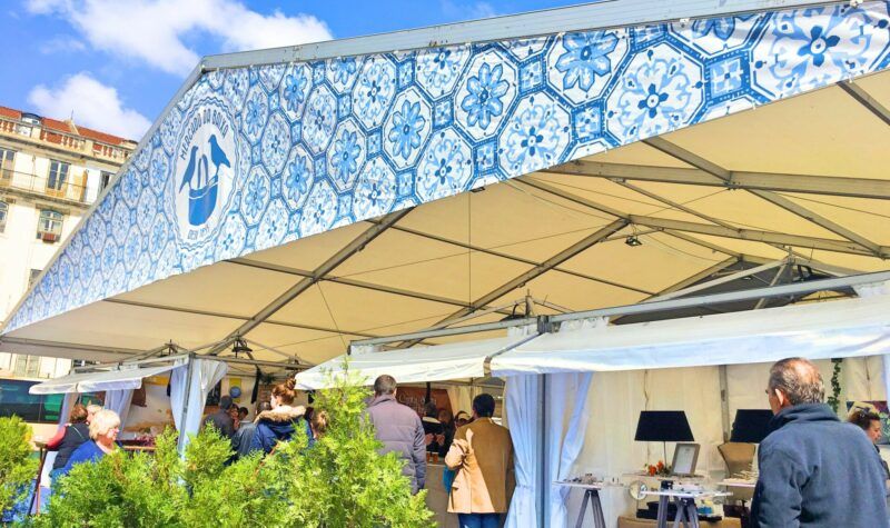 Mercado da Baixa Food tent