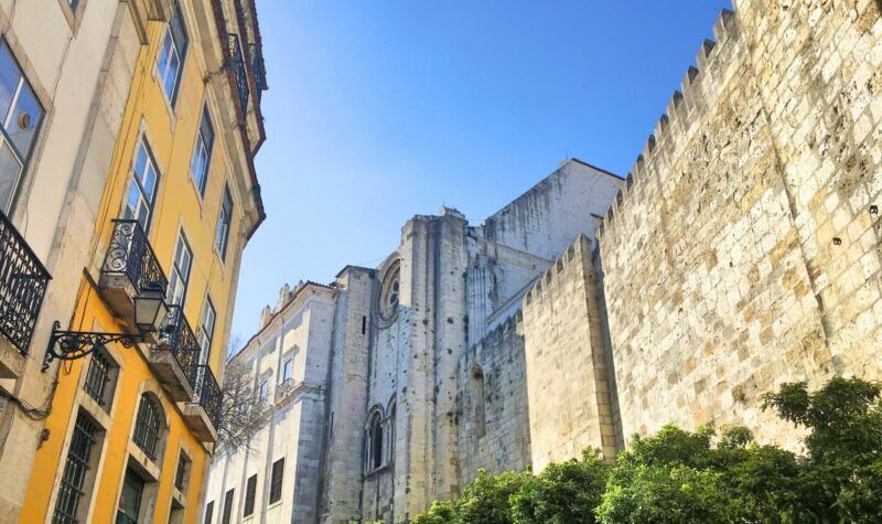 Alfama castle walls