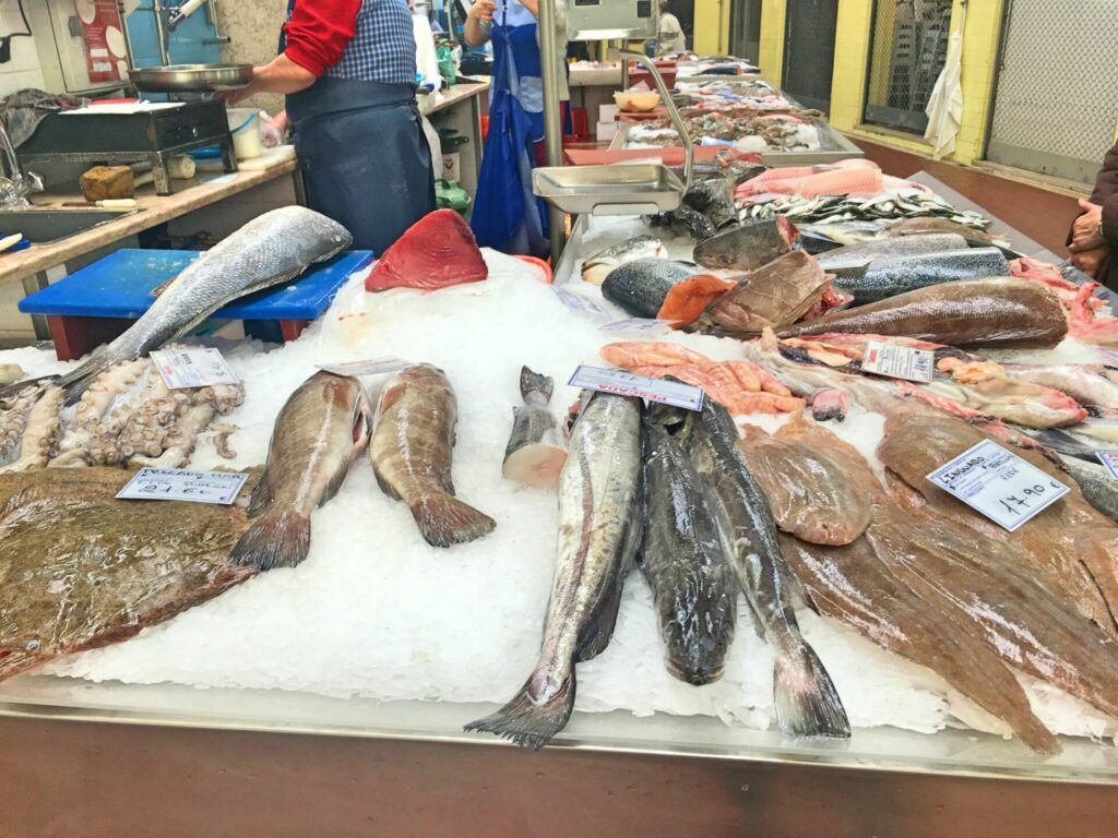 Fish at Mercado de Campo de Ourique