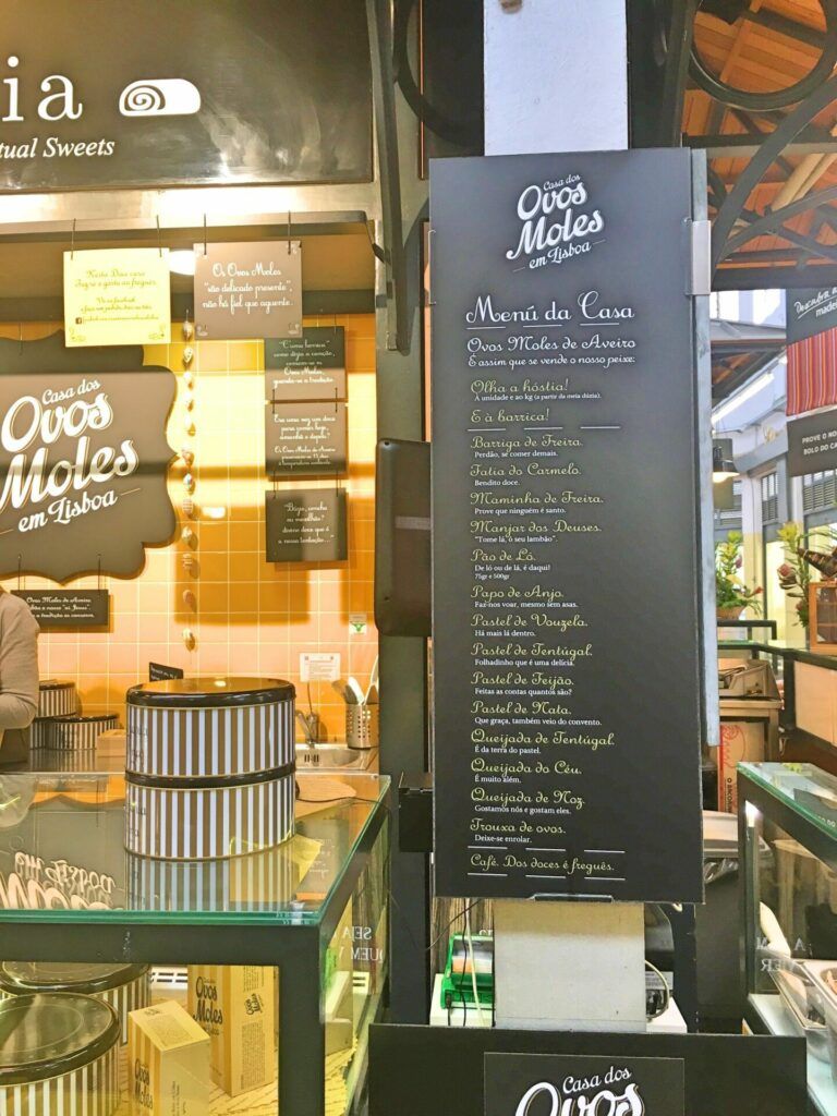 Sweets at Mercado de Campo de Ourique