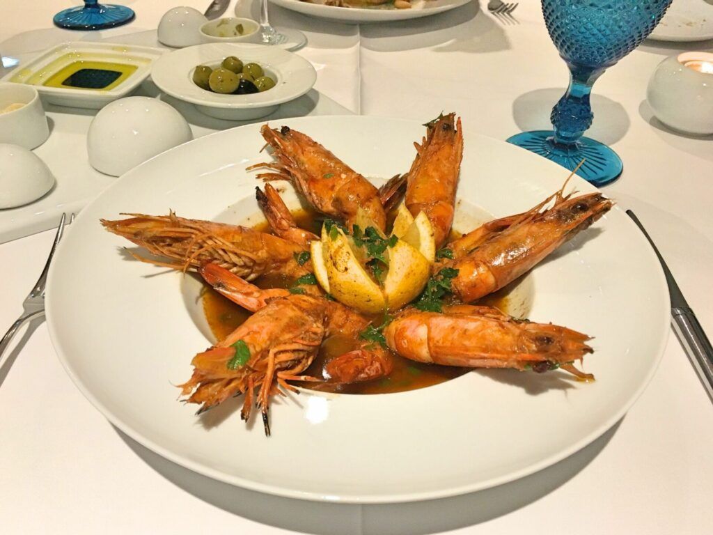 Jumbo shrimp restaurant Montebelo