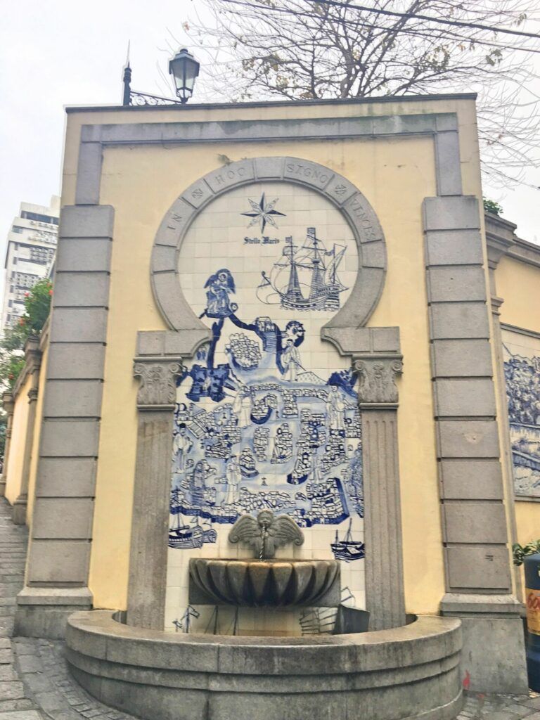 Azulejos in Macau