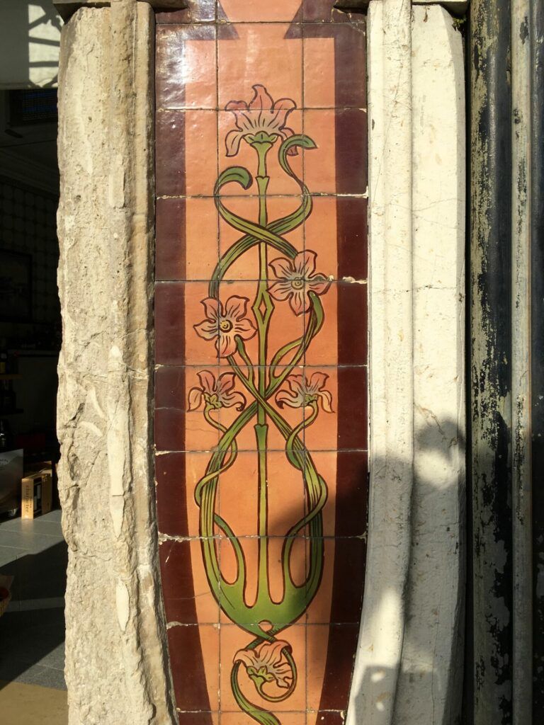 Art Nouveau tiles