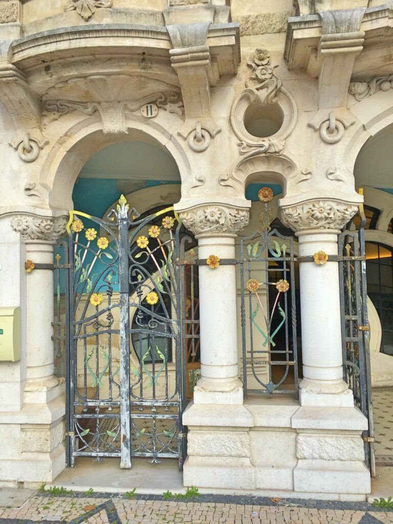 Art Nouveau gate