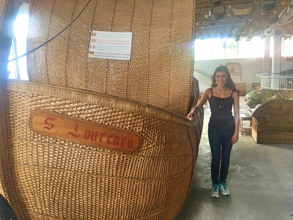 S. Lourenco caravel wicker