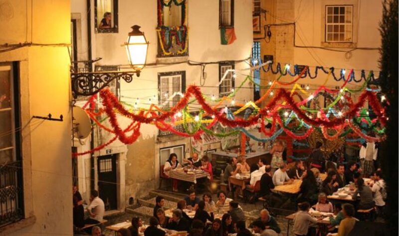 Streets Saint Anthony, Lisbon