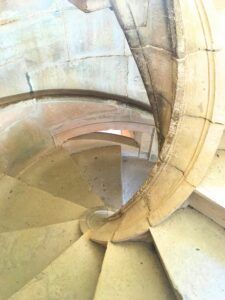 Spiral staircase, Convento de Cristo