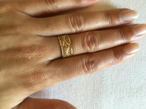 Lidia Gold Ring 3