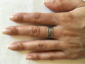 Lidia Silver Ring 4